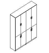 8 Door High Cabinet - Image 6