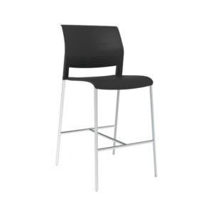 Hayah High stool Black