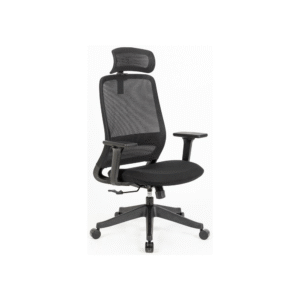 Lujain High back chair Black