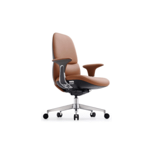 Minbar Medium back chair Brown
