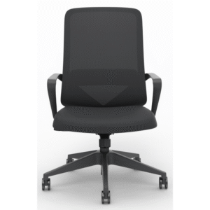Nawras Mid Back Chair Black