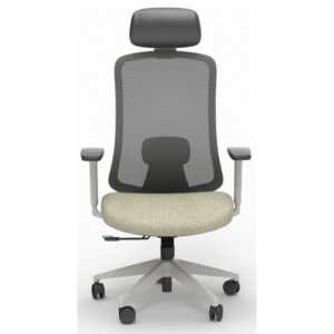 Raha High back chair Grey
