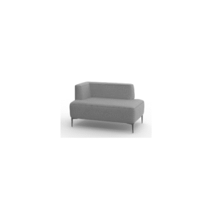 Right Phone Booth Sofa Grey