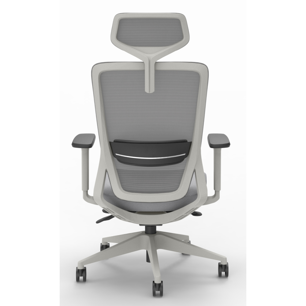 Tharrah High back chair Grey - Image 2