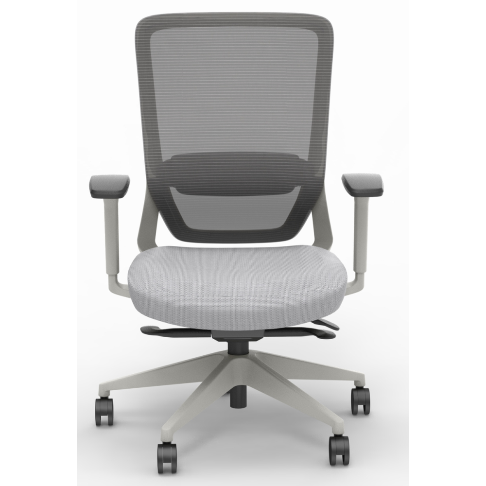 Tharrah Mid Back Chair Grey