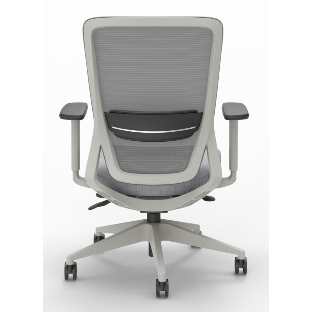 Tharrah Mid Back Chair Grey - Image 2