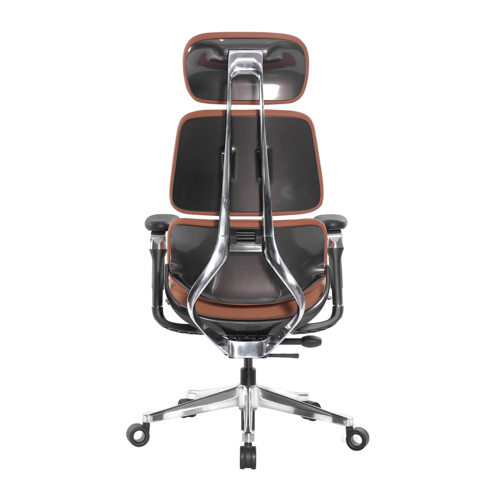 Toqa High Back Chair Brown - الصورة 2