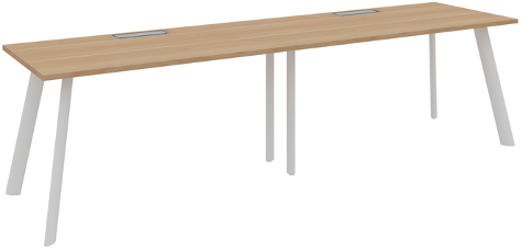 Atlas 2 Person Workstation Side