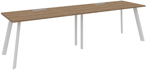 Atlas 2 Person Workstation Side - الصورة 2