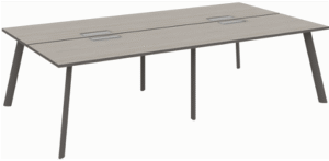 Atlas 4 Person Workstation Grey