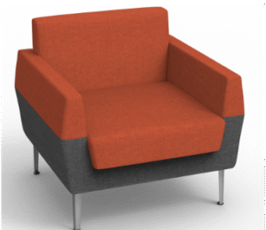 Ufuq Single Seater Sofa Wide
