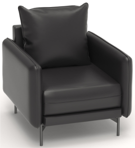 Sabit Single Seater Sofa Wide