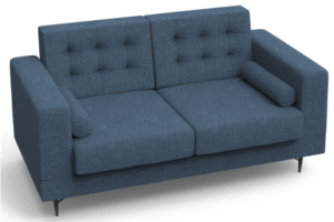 Laith 2 Seater Sofa Blue F2
