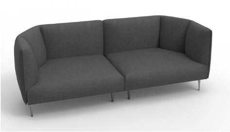 Asil 2 Seater Sofa F1