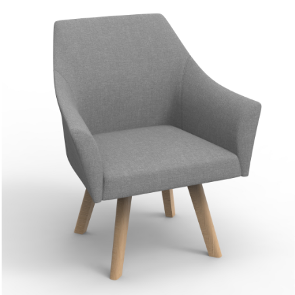 Bahw Armchair Grey F1