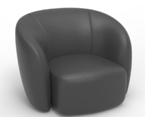 Marfaa Single Seater Sofa Black