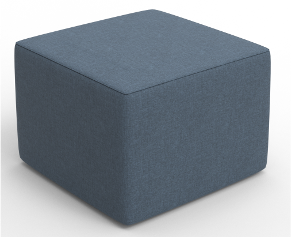 Square Stool Blue F1
