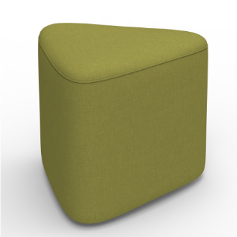 Triangle Stool Green F1