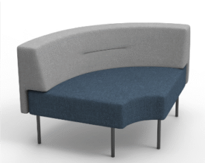Curve Shaped Modular Sofa