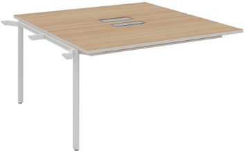 Agile 2 Person Extension Workstation