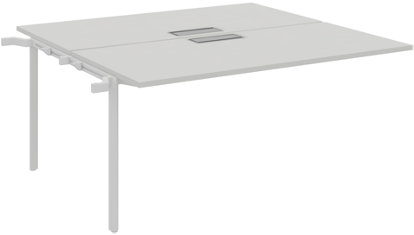 Atlas 2 Person Extension Workstation Wide - الصورة 2