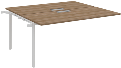 Atlas 2 Person Extension Workstation Wide - الصورة 3